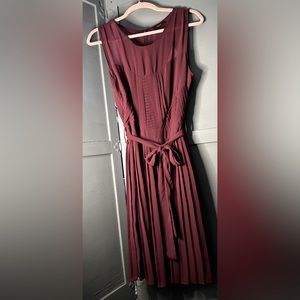 “Mark” beautiful burgundy dress. Perfect for fall.